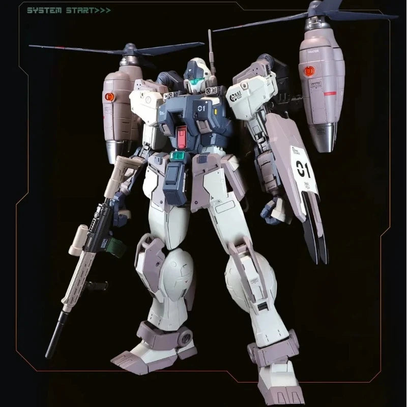 Fire General 1/100 Shadow War Zone Kratos Alloy Mecha Model Action Figure Hardcore Sci-Fi Mecha Toy With Platform Decor Boy Gift