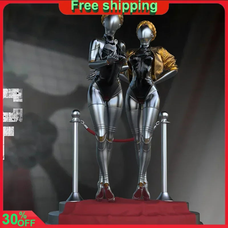 Atomic Heart Figure 20cm Atomictwinnies Game Anime Action Figure Desktop Ornament Doll Toy Collection Artwork Model Toy for Gift