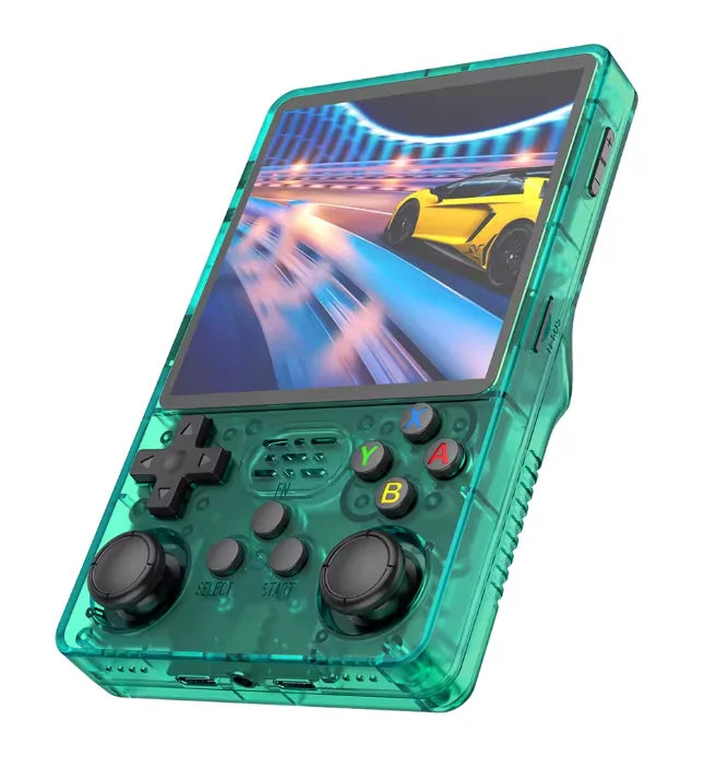 Original Arkos R36s Plus Consola 4"IPS Big Screen Retro Handheld Game Console Linux 64-bit System Portable Pocket R36plus