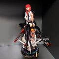 46cm/18.11in Anime Chainsaw Man Figure Makima Action Figures Pvc Statue Desktop Ornamen Collection Model Toys Gifts