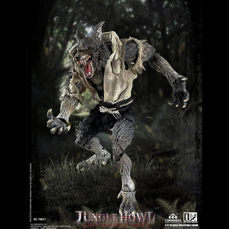 IN STOCK Special Offer COOMODEL X OUZHIXIANG PM001 PM002 PM003 PM004 1/12 Palmtop Monster Howl Werewolves Jungle  Action Figures