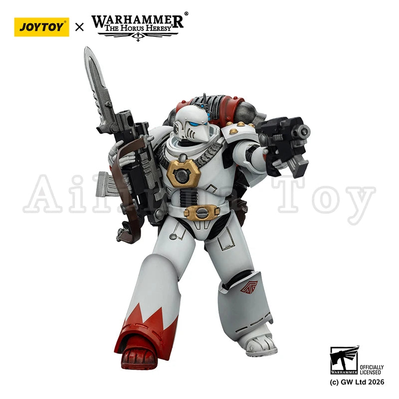 [Pre-Order]JOYTOY 1/18 Action Figure The Horus Heresy White Scars MKIll MKVI Tactical Legionary Anime Model Toy