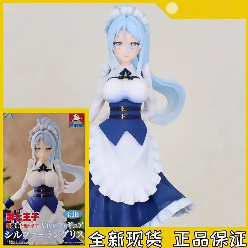 Hot Original System Service Lloyd Sylpha Ren Vivit Figure Cartoon Collectible Model Anime Action Figure Desktop Decoration Gift