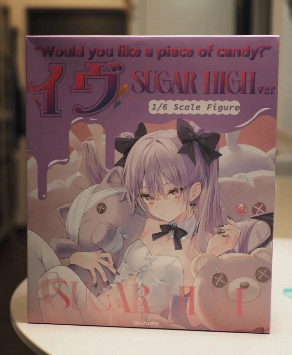 In Stock Lim Land Eve High Sugar Edition Rurudo Original Painting 1/6 Beautiful Girl Figure Model Ornaments Collection Toy Gif