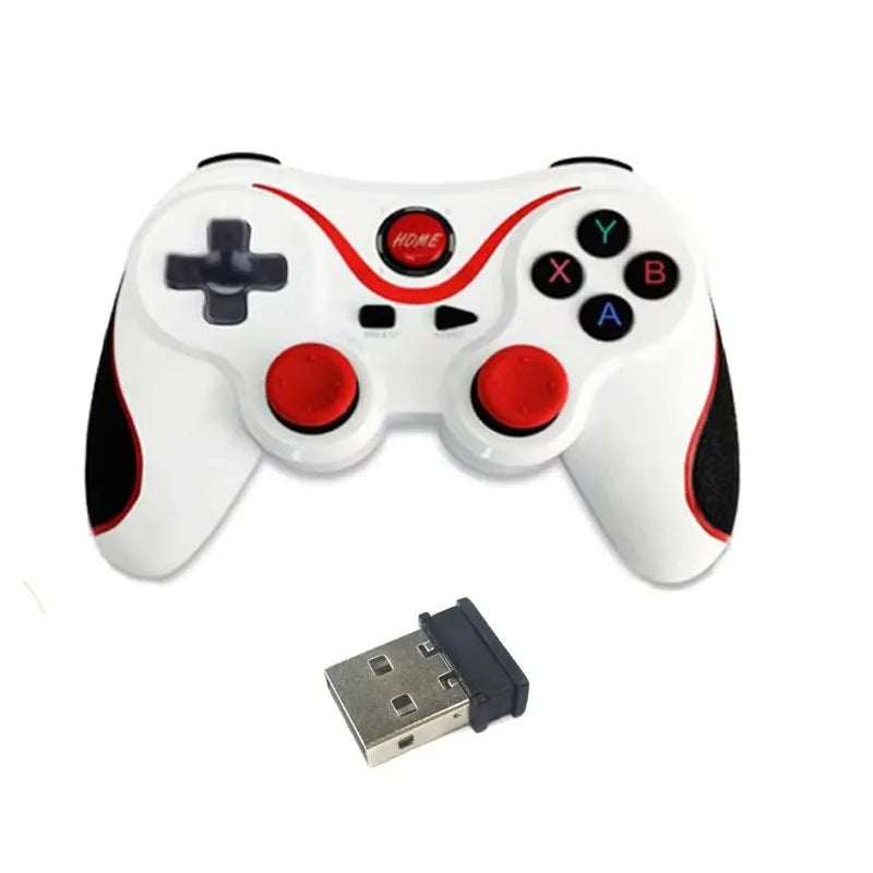 T7 X3 Wireless Joystick Gamepad PC Game Controller  for PS3/IOS Phone/TV Box Support BT3.0 for PC Android Tablet TV Box