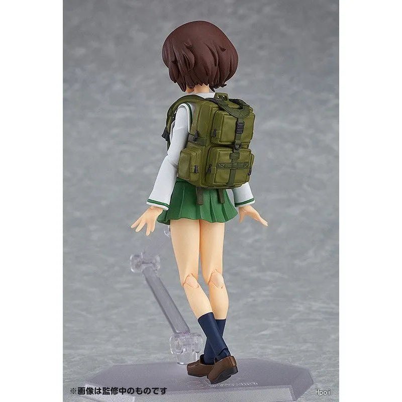 Max Factory Figma Finished Product Movable Exquisite Doll Girl and Tank Theater Edition Anime Toys Model Festival Gift for Boys