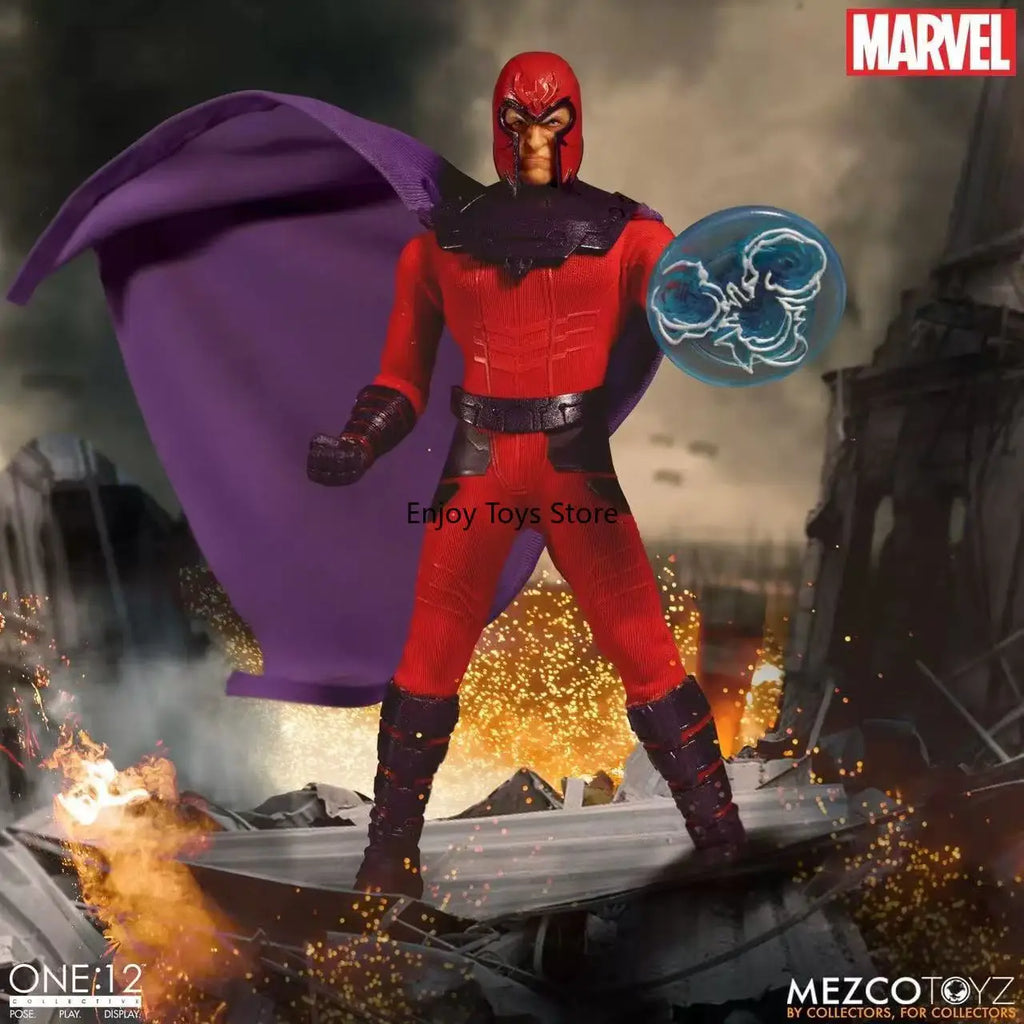 In Stock: Mezco Magneto (X-Men), 6-Inch Articulated Figure (1/12 Scale)