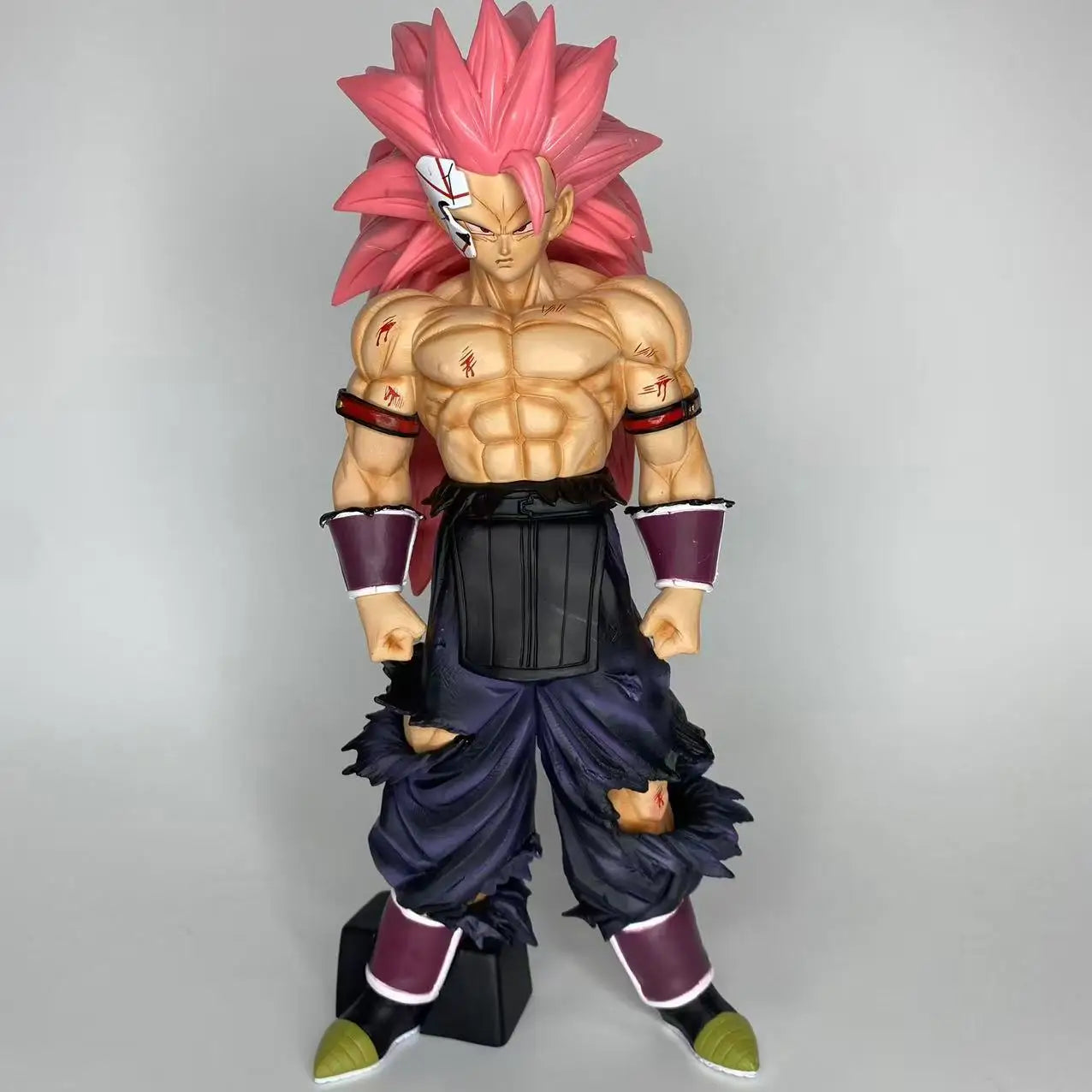 Dragon Ball Zamasu Anime Figur Rot Maskiert Super Saiyajin 3 Zamasu Statue Sammlung Action Figur Dbz Son Goku Spielzeug Geschenk Custom