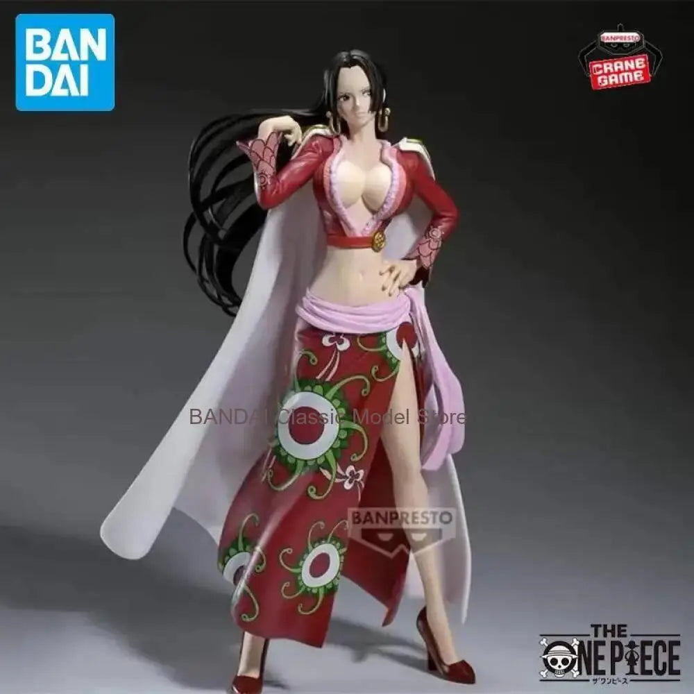 Bandai Original Banpresto 2026 ONE PIECE Grandista Boa Hancock Action Figures Anime Figuras Cartoon Model Kids Toys Juguete Gift