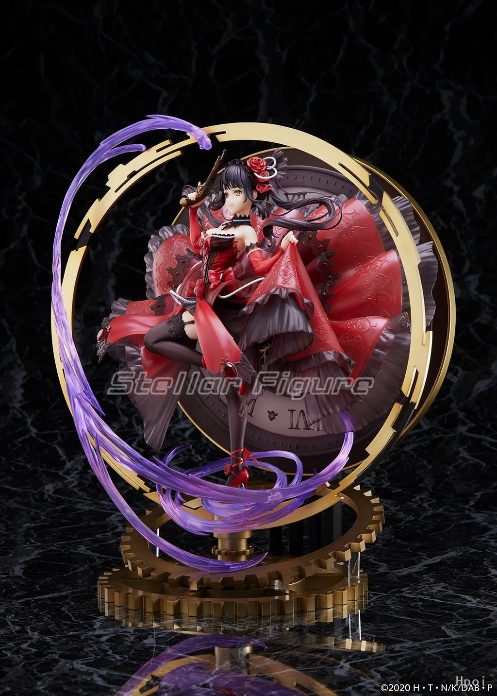 【SF】In Stock Alpha Satellite SSF EStream Battle Kurumi Tokisaki 1/7 Scale Figures Model Collection Gift