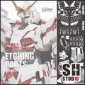 SH STUDIO for Gundam  PG 1/60 UNICORN Special Etching Sheet Assembled Model Accessories