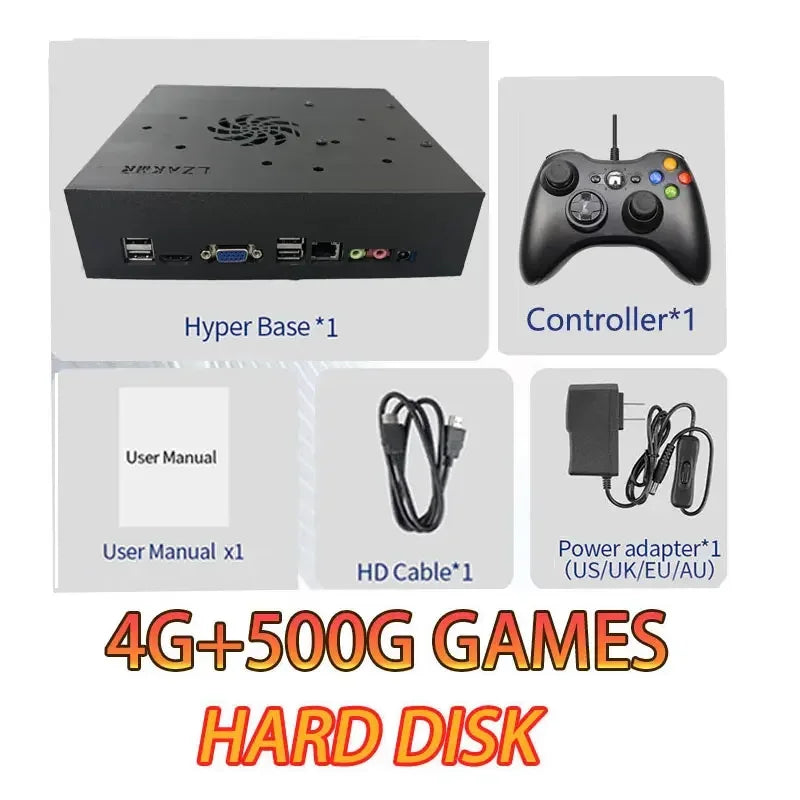 Retro Gaming Console 70000+ Games 2TB T8 Loaded For Wii PS2 DC PSP GAMECUBE Plug-and-Play On TV Windows 11 Children's Gift