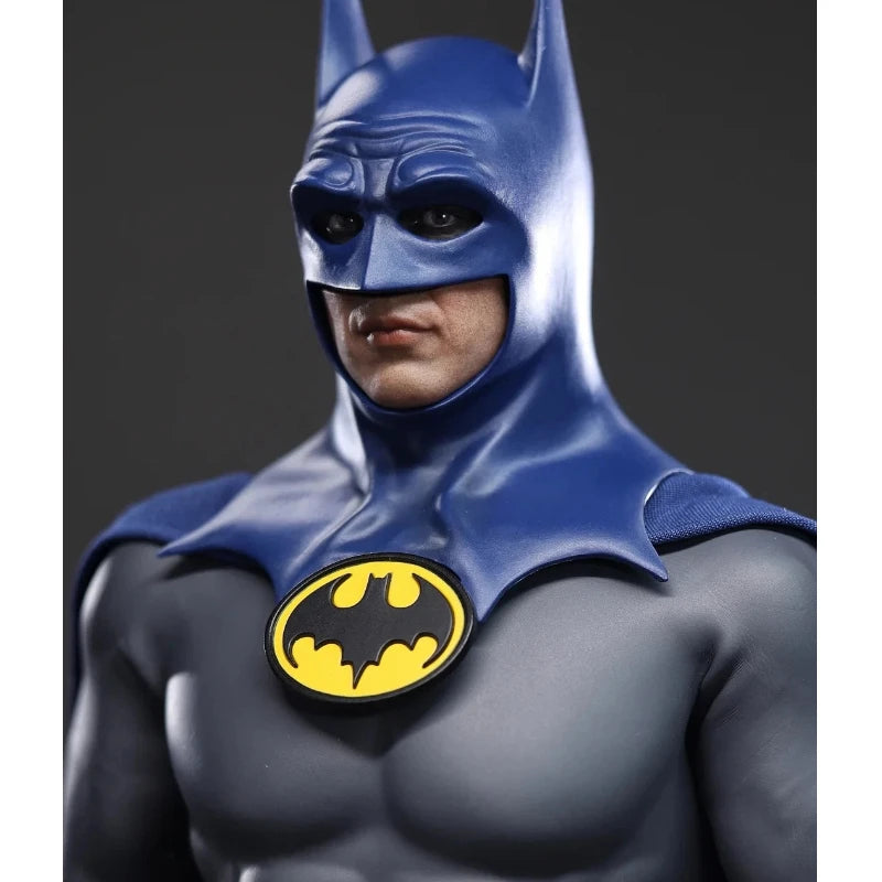 Hot Toys Batman Blue And Suit 1 6 Scale Collectible Figure Dc The Flash Collectible Display For Adult Collectors Birthday Gift