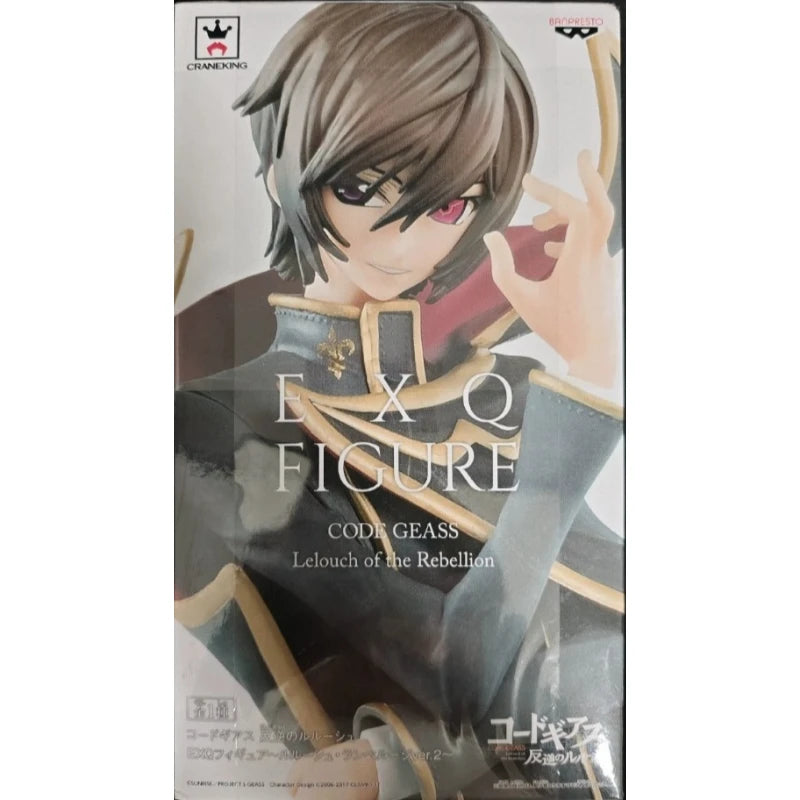 Bandai Original Banpresto Lelouch The Rebel Lelouch Lamperouge Action Figure Model Doll Brand New Boxed Garage AS