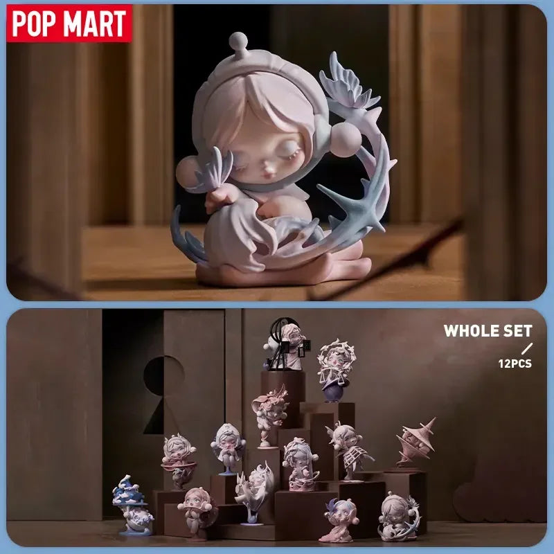 POP MART SKULLPANDA Die Paradox-Serie Blind Random Box Spielzeug Anime Actionfigur Caixa Surprise Mystery Box Puppen Mädchen Geschenk
