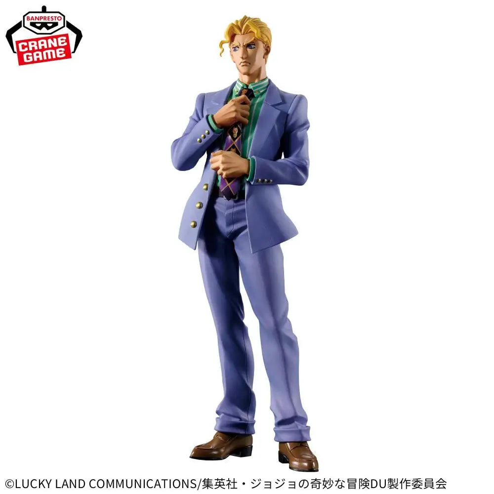 Genuine BANPRESTO JoJos Bizarre Adventure Diamonds Are Unbreakable Mometria Josuke Higashikata Yoshikage Kira Figure Anime Model
