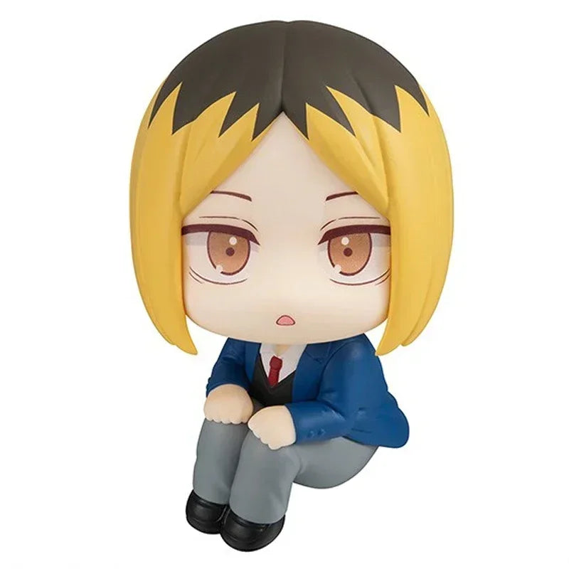 LookUp Haikyuu!! Atsumu Miya Anime Figure Osamu Miya Action Figure Kenma Kozume Figurine Q Version Statue Model Doll Toys Gifts