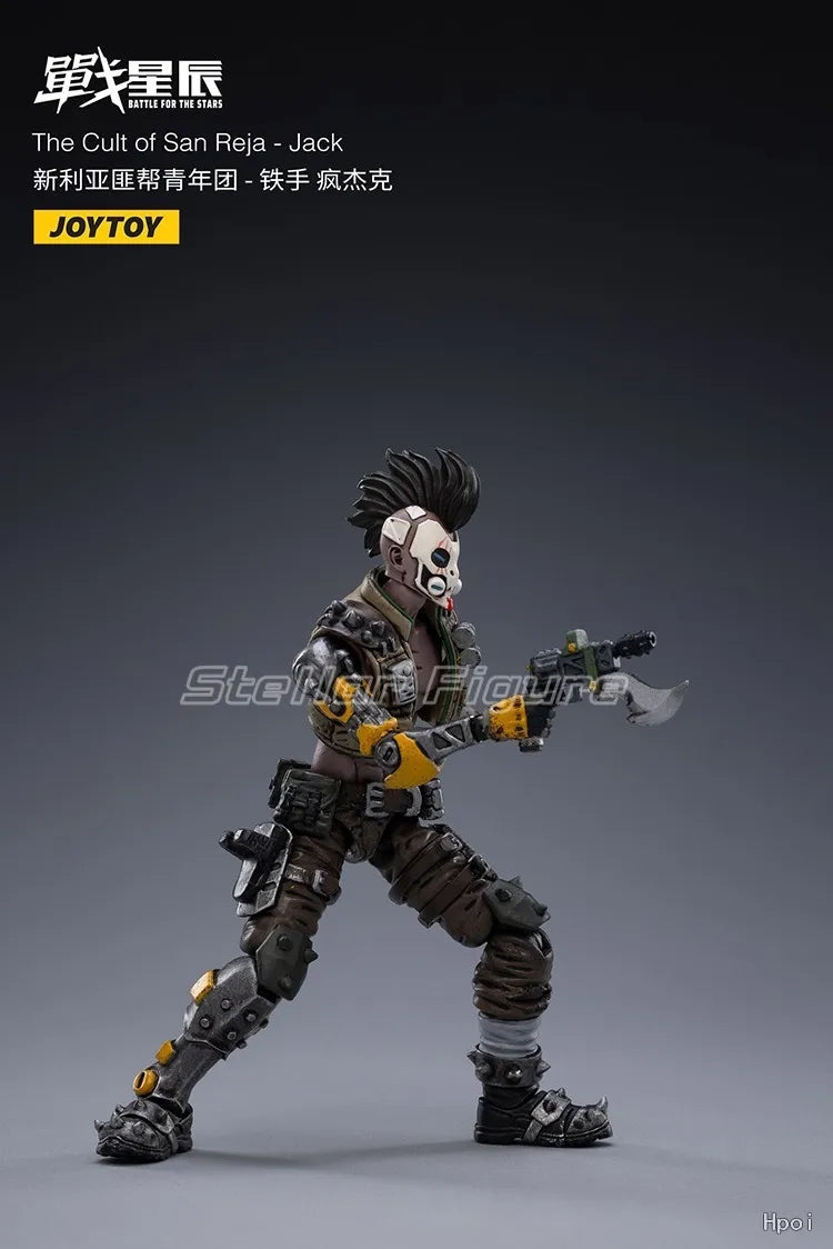 【SF】JOYTOY 1/18 Action Figure The Cult of San Reja -Jack Neil Ailie Model Toys Gifts Collection Ornaments