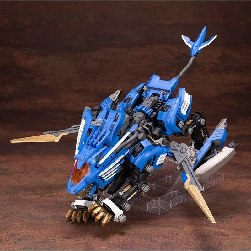 Kotobukiya ZD131 HMM ZOIDS RZ-028 Super Heavy Sword Longtooth Lion AB Action Figure Children's Toy Birthday Gift