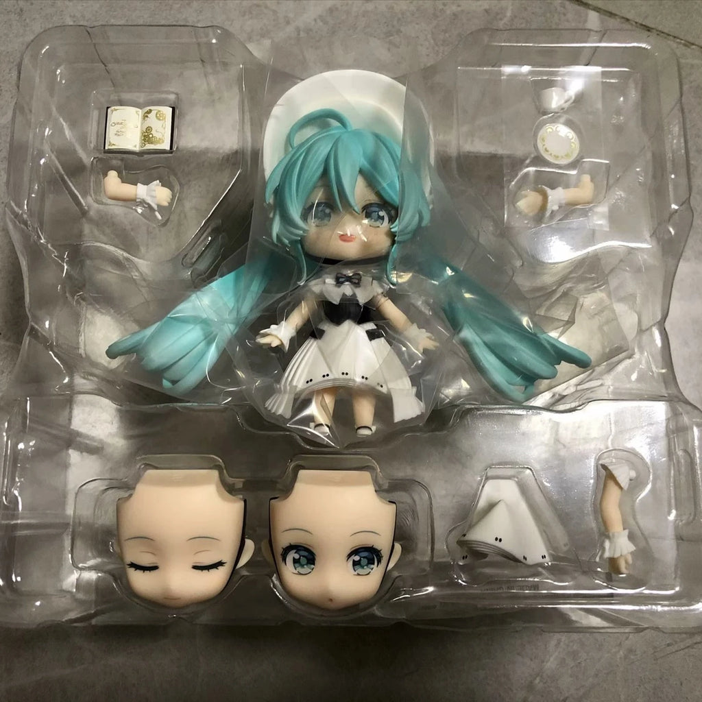 10CM New Anime Hatsune Miku symphony #2490 Kawaii Q version Figures PVC Model DIY Toys Doll ornament Gifts