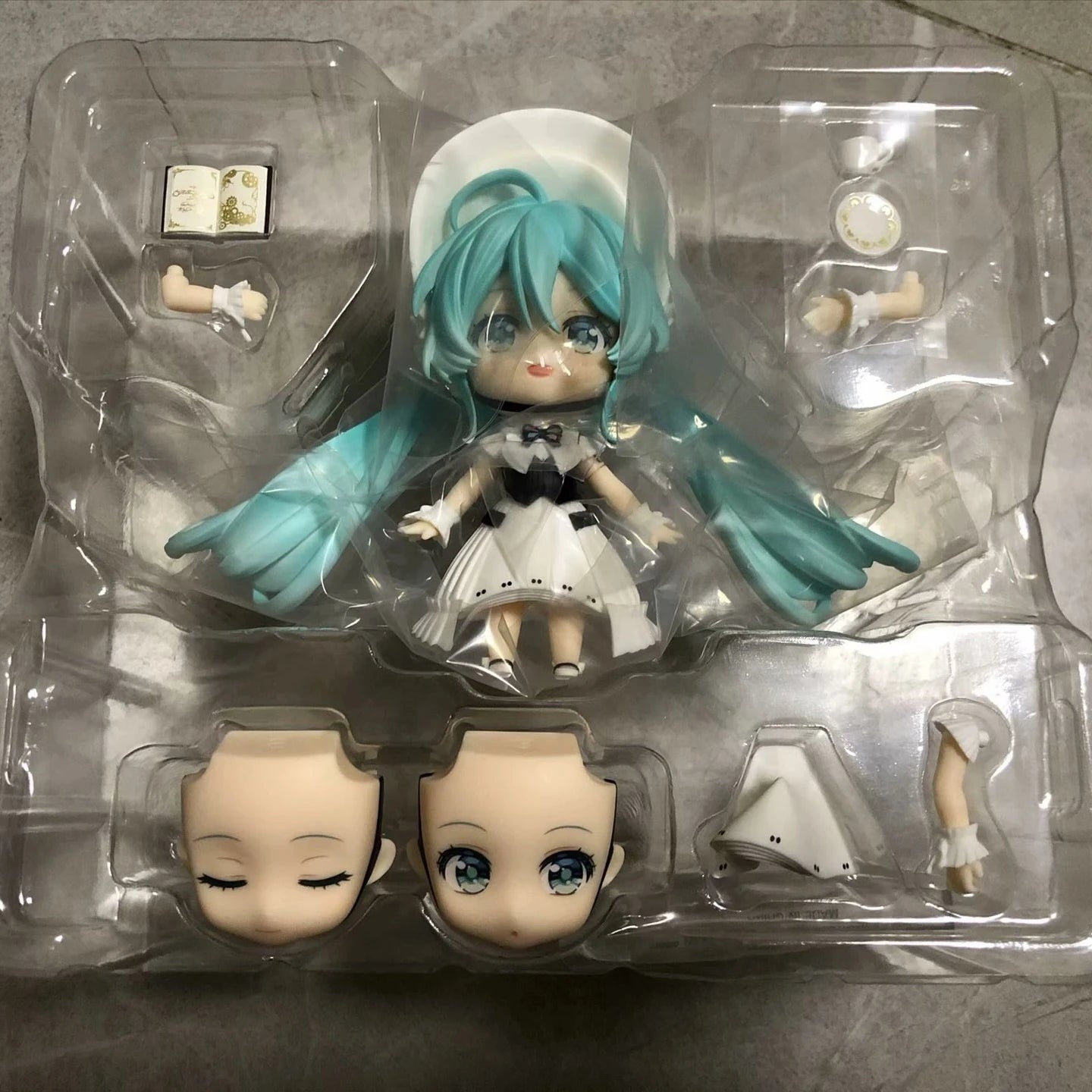 10CM New Anime Hatsune Miku symphony #2490 Kawaii Q version Figures PVC Model DIY Toys Doll ornament Gifts