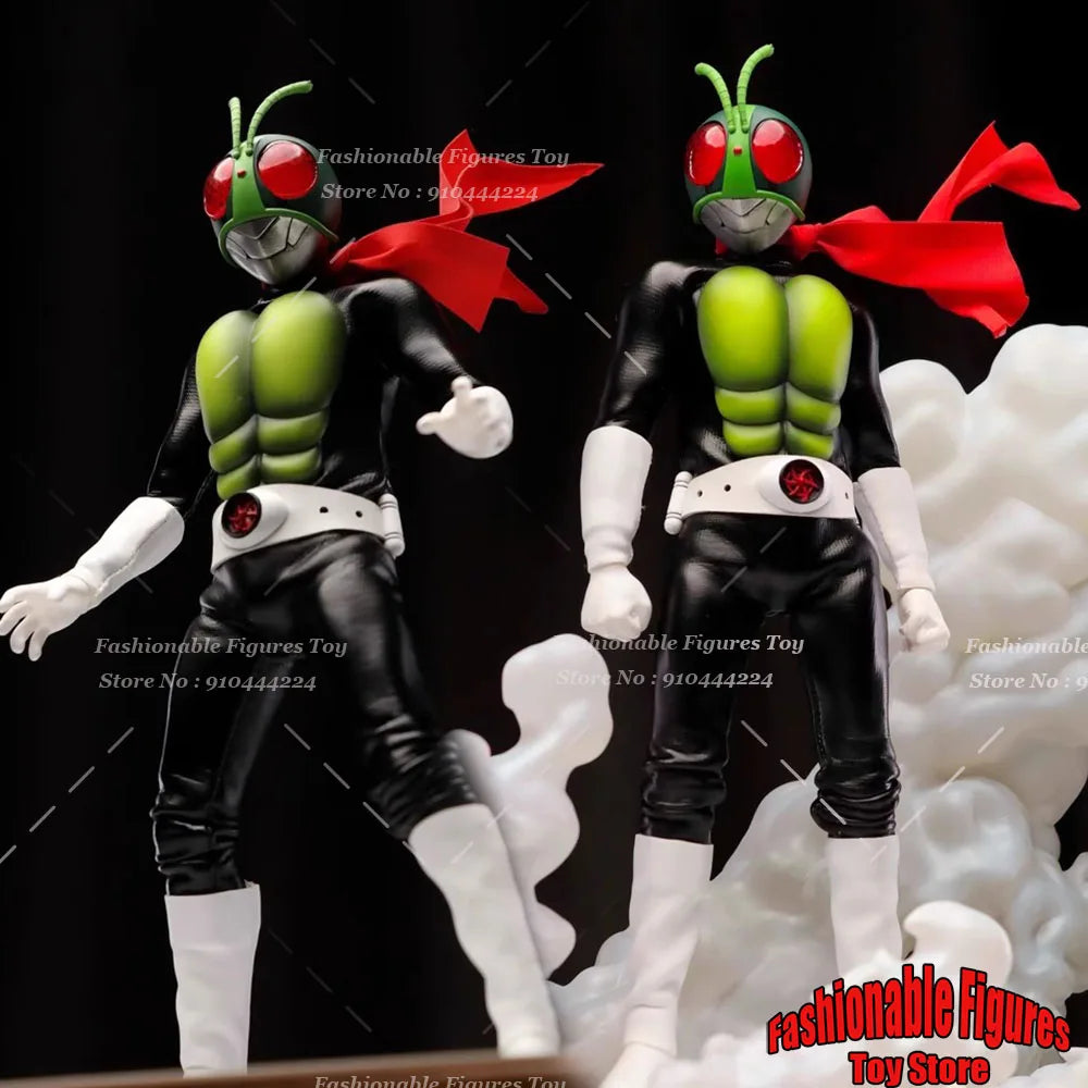 1/12 Men Soldier Kamen Rider Japanese anime Insect Warrior No.1‌ Full Set 6Inch Action Figure Model Best Collectible Dolls