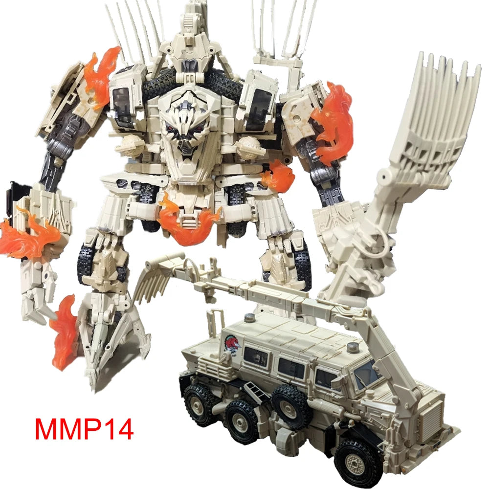 Transformation Toys Bonecrusher MMP14 Brawl Black Apple MMP15 MPM14 MPM15 Tank Car Action Figure Deformation Robot Anime Model