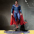 Superhochwertige DC-Serie Justice League Steel Man Superman Gk Statue Handgefertigtes modisches Modell Ornament Geburtstagsgeschenk