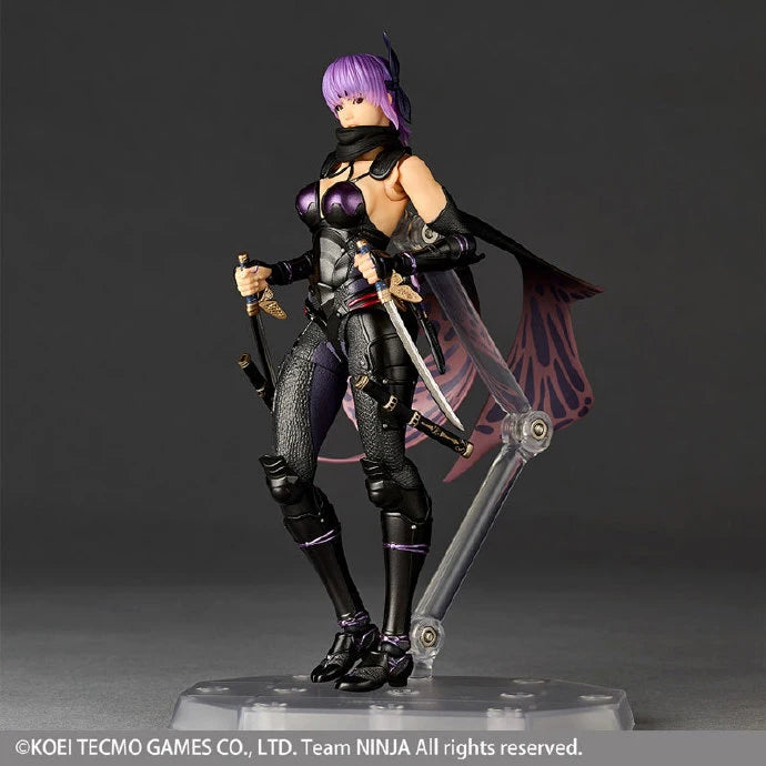 IN STOCK Ninja Gaiden Ayane Action Figure Dead or Alive Original Kaiyodo Revoltech AMAZING YAMAGUCHI Collection Model Toys Gift