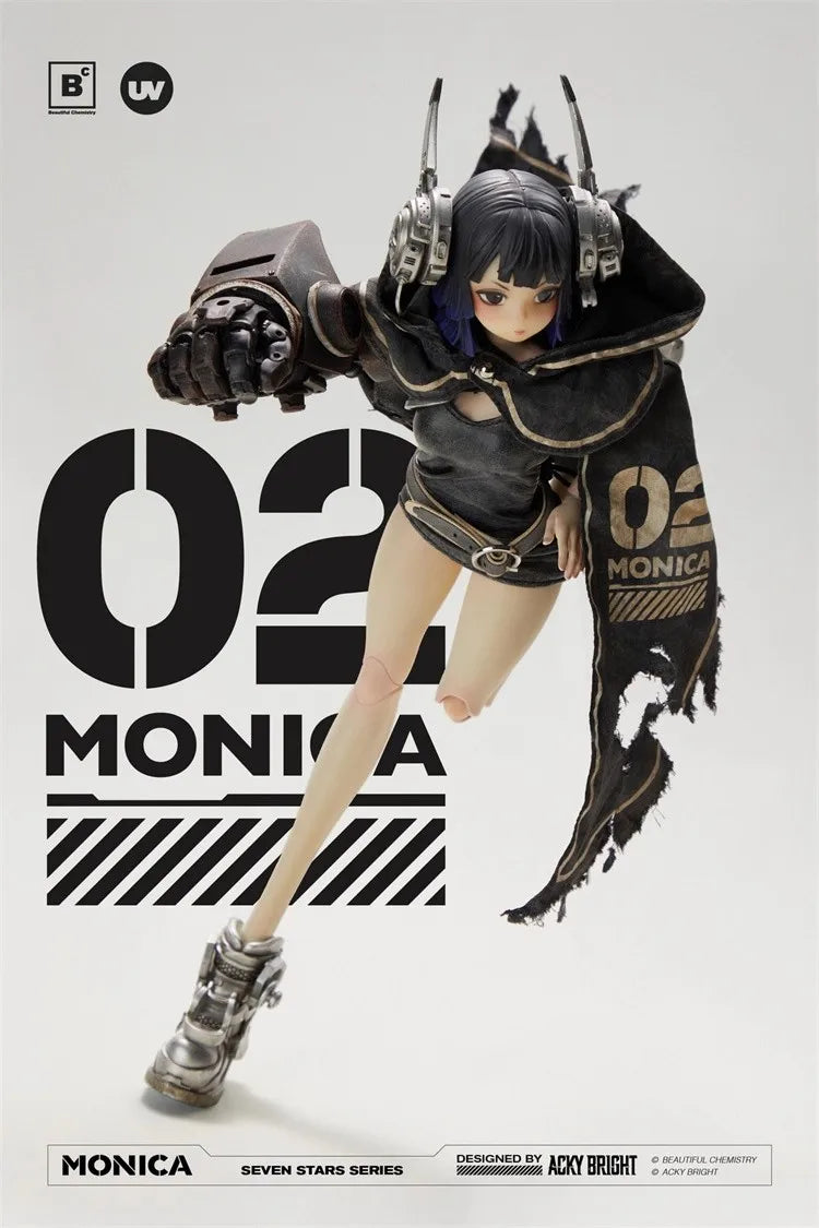 UNDERVERSE UV202415 1/6 Soldier UV No. 02 MONICA Full Set 12'' Action Figure Model Toy In Stock