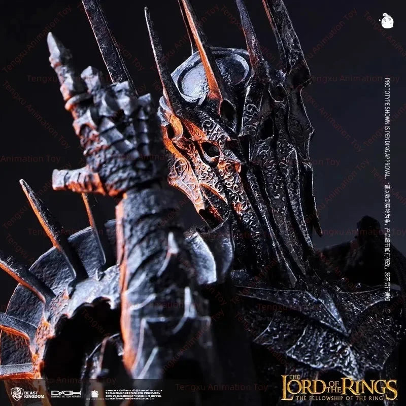 In Stock Original Beast Kingdom Lord of The Rings Dark Lord Sauron Action Figure Collection Gift Toy