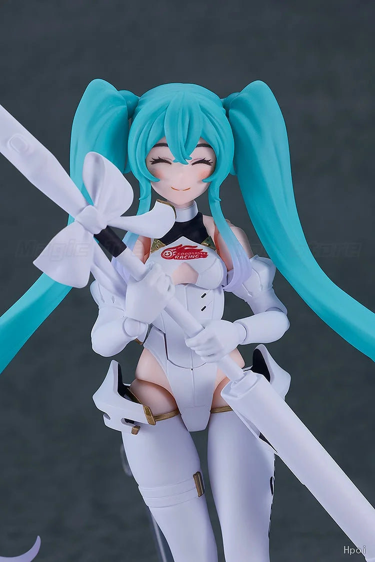 【In stock】Original GSR GSC Figma #SP-171 Hatsune Miku Racing Future VER Figure Ornaments Gifts