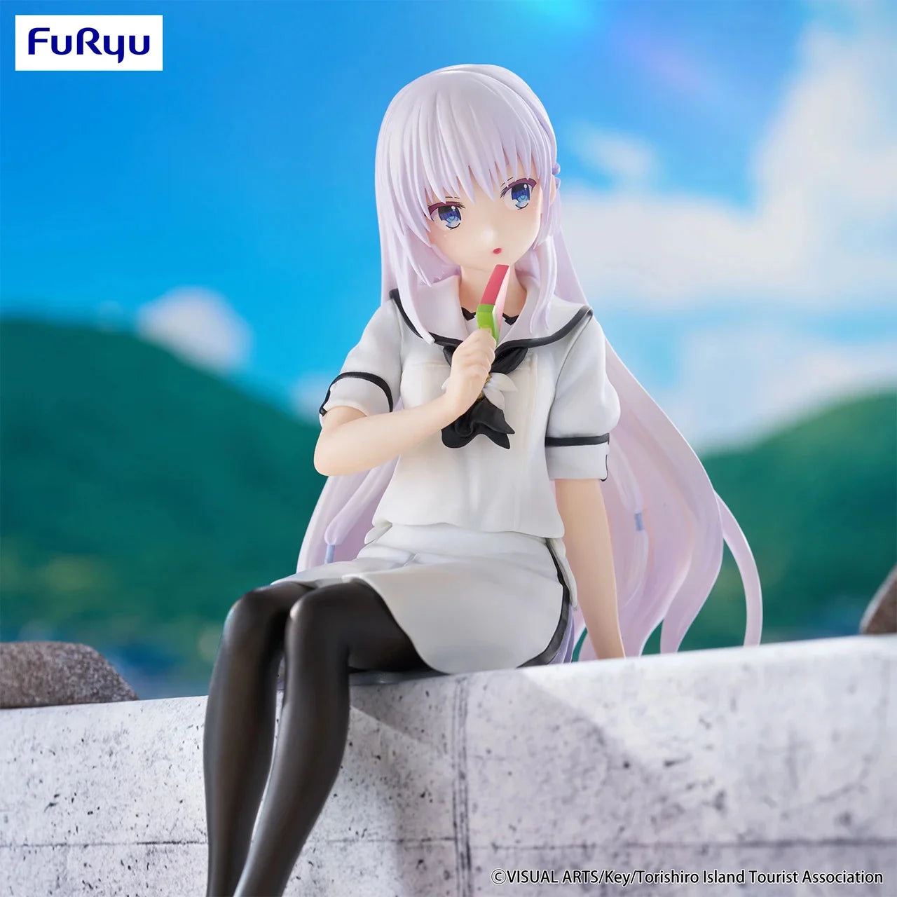 Original Fury Sommer Taschen Cosplay Naruse Shiroha Action Figur Kostüm Jk Schuluniform Nudel Stopper Kawaii Weihnachten Geschenk