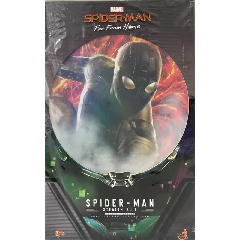 100% In Stock Original HOTTOYS HT Spider Man Far From Home MMS541 Spider Man Stealth Suit Deluxe Anime Action Figures Model Toys