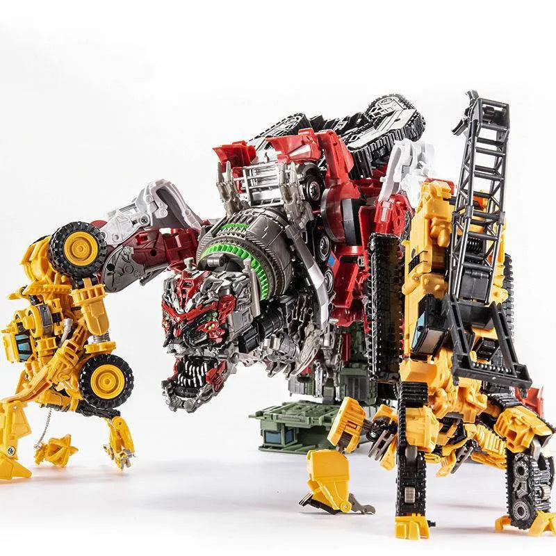 AOYI NEW 8 IN 1 Big Transformation Devastator Action Figure Toys Robot Car Anime Series Model Classic Boy Kids Gift DD03 DD04
