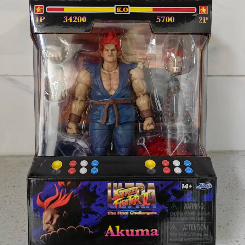 In Stock Street Fighter Akuma Street Fighter 2 Edmond Honda Sumo Collectible Model 6 Inch Articulated Action Figure