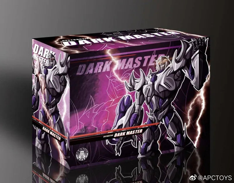 Toy Painted with Metallic Silver Paint APC TOYS Apache's Dark Leader: TFP Leader's Proof Boys Toys
