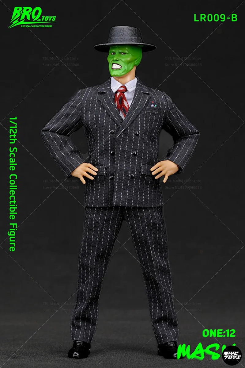 In Stock BROTOYS LR009 1/12 Scale Mask Freak Stanley Magical Comedy Movie  6-inch Full Set Action Figure Soldier Toys Collection