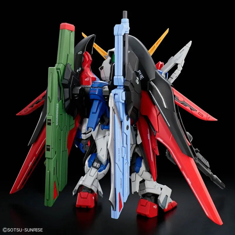 2026 New Bandai MGSD Destiny Gundam (ZGMF-X42S) Anime Original Toys Model Kit Action Figure Q-style Gundam Collectible In Stock