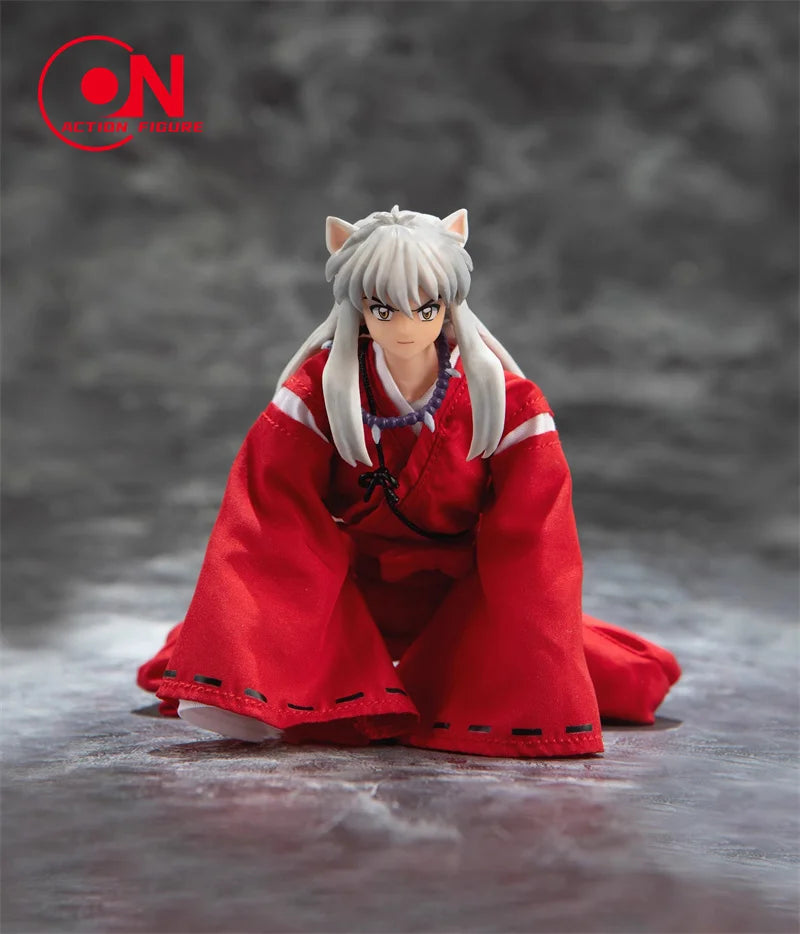 In Stock Anime-land Dasin/Great Toys/GT Inuyasha 1/12 Scale 16cm/6 Inch SHF/S.H.F PVC Action Figure Model