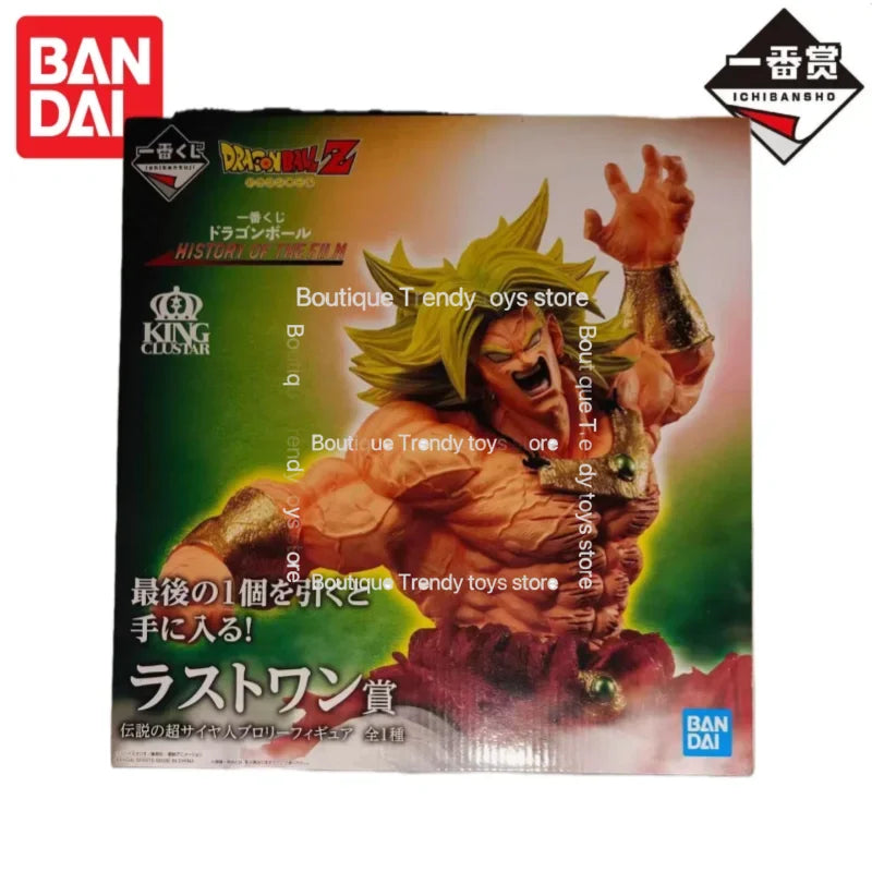 In Stock Bandai Original Ichiban Kuji Dragon Ball Broli Action Figure Model Doll Brand New Boxed Garage Collectible Ornaments