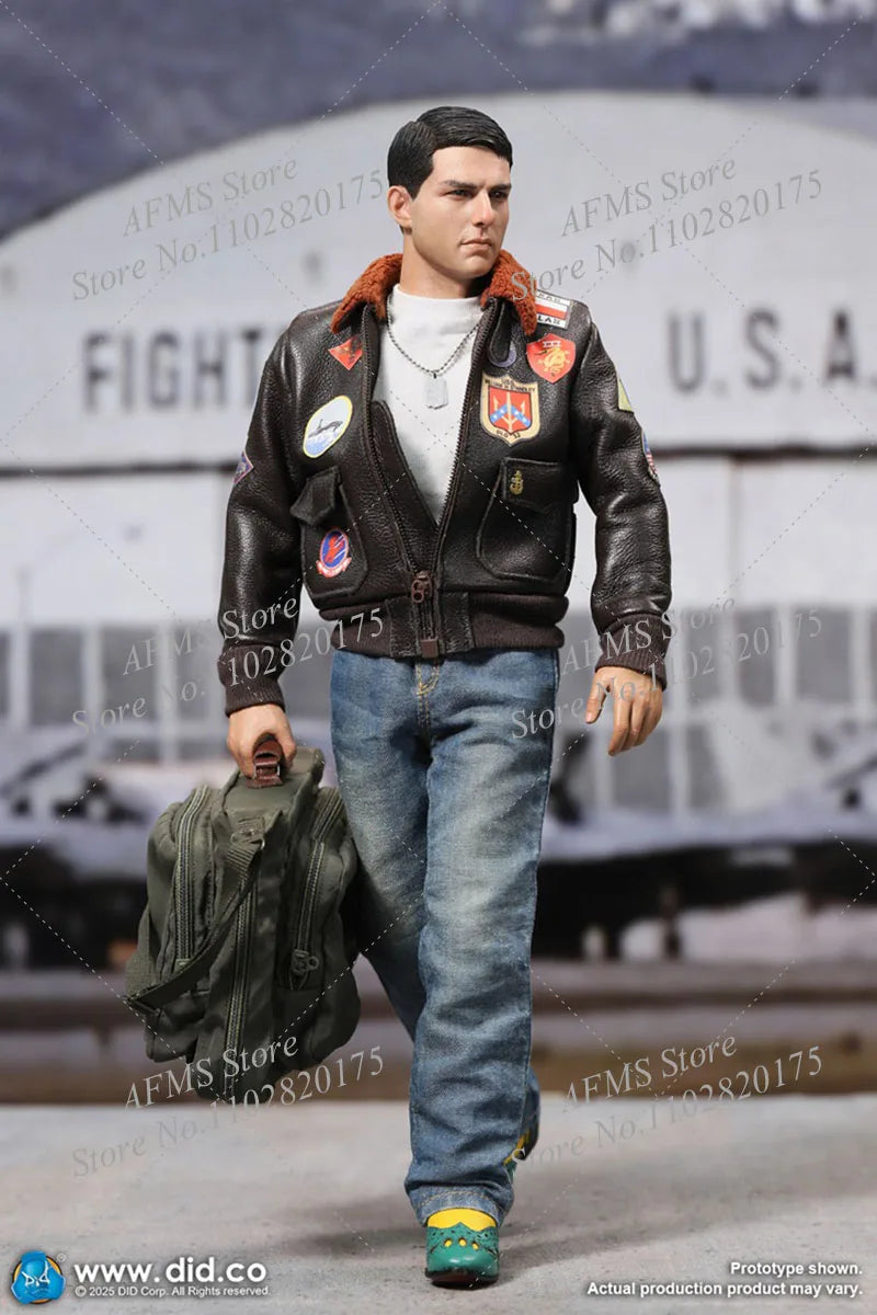 DID MA80181 1/6 Scale Collectibles Figure US Navy Pilot Lieutenant Peter Handsome Tom Cruise  12inch Men Soldier Action Figure