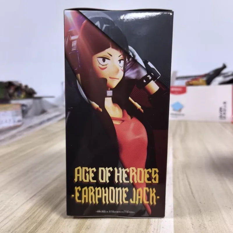 Anime Original Bandai My Hero Academia Jiro Kyoka Action Figures Collect Ornaments Figure Model Toys Birthday Gift 12cm