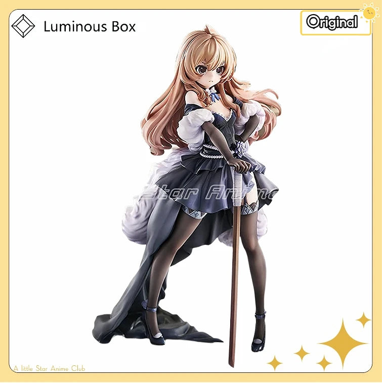 Original Luminous Box TIGER×DRAGON! Aisaka Taiga Dress 1/7 Animation Figures Toys Collection Model