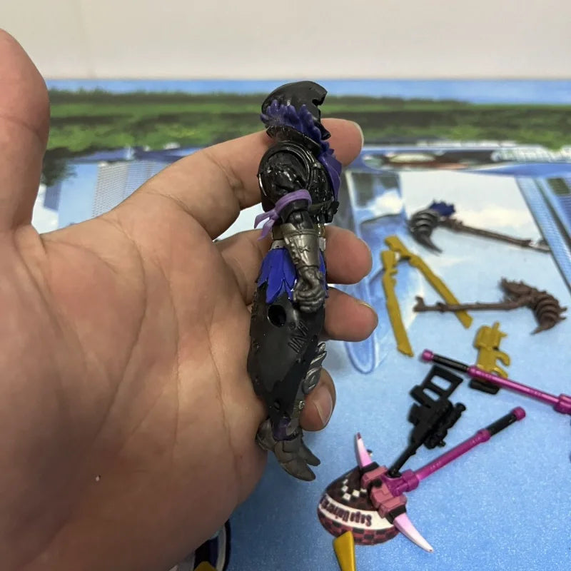 10cm Fortnite Action Figure Model Toy Game Figure RavenJoint Mobility PVC Figures Model Toy Doll Kids Birthday Christmas Gift
