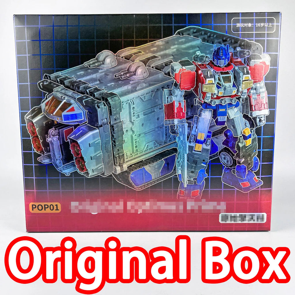 POP-01 Transformation Diaclone Color 18cm POP01 KO DA-65 Original OP Prime Assembly Action Figure Toys Gift