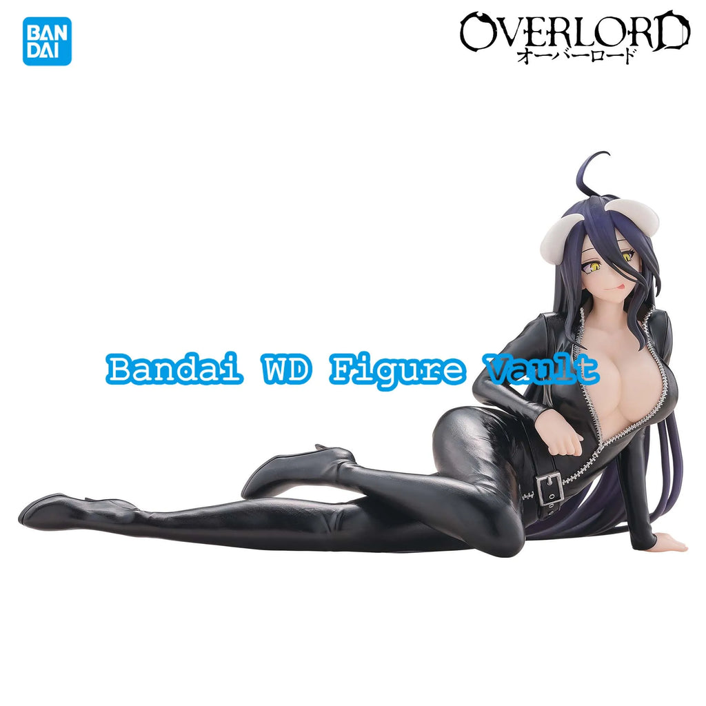 Auf Lager: Original Bandai BANPRESTO Succubus Overlord Albedo 20 cm PVC-Figur, hochdetailliertes Sammlermodell, Spielzeug, Geschenk