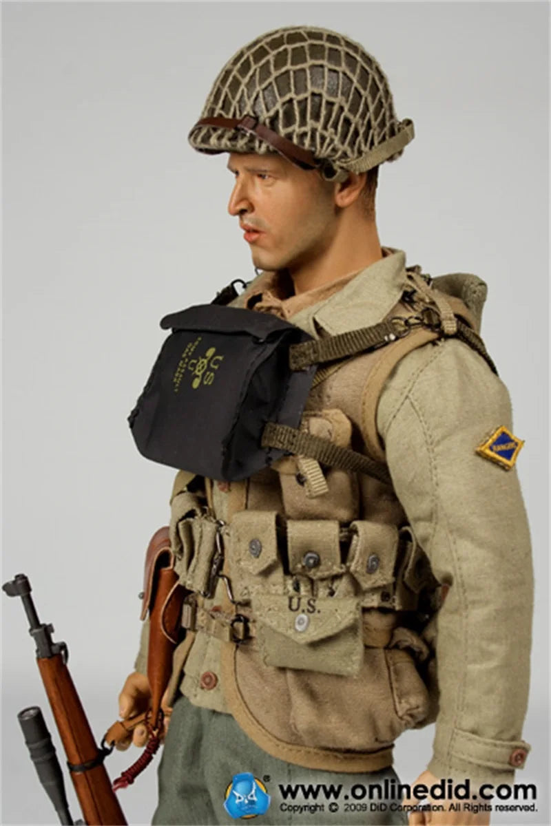 1/6 DID A80067 Older Version WWII Series US. Sniper Jackson Man Full Set Moveable Action Figure For Fans Collect
