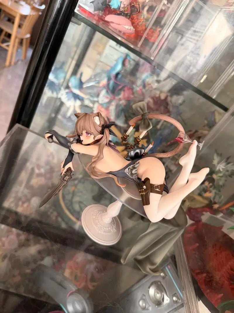 Original AniMester Shadow Meow Nicole 18cm 2025 New Product Collection Anime 1/7 Model Toy Figure Ornaments