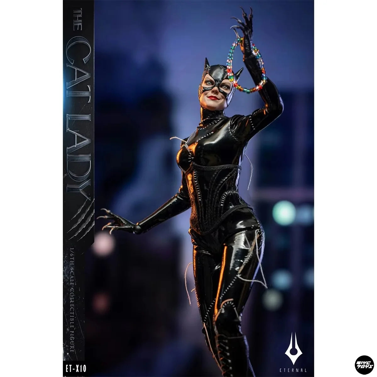 IN STOCK ETERNAL  ET-X10 Normal Version 1/6 Catwoman Anti-hero Action Penguin Soldier Scene Ornament 12" Cat Lady Model Toy